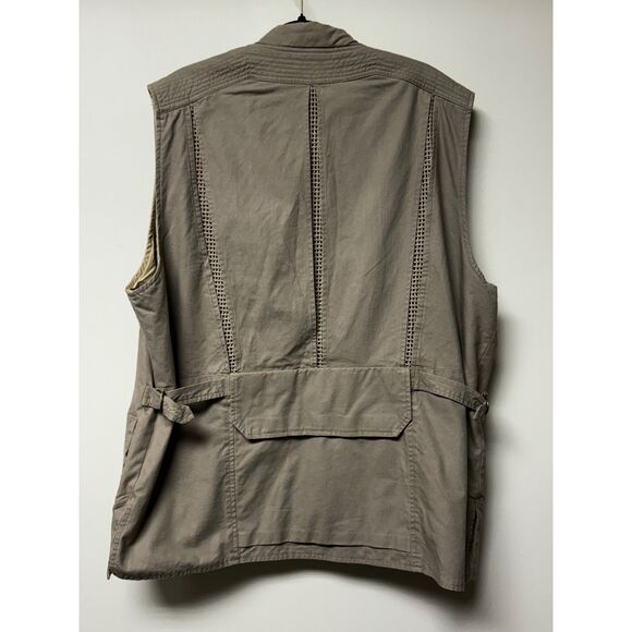 BANANA REPUBLIC Vintage 1986 Authentic Safari Vest, Sz XL - Picture 7 of 14